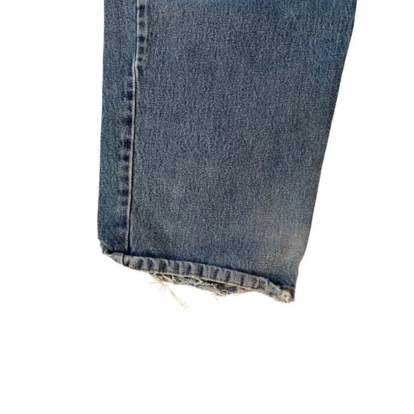 Levi's 550 Relaxed Fit Vintage Jeans Men's Size 44x30 Distressed Denim - Picture 9 of 12